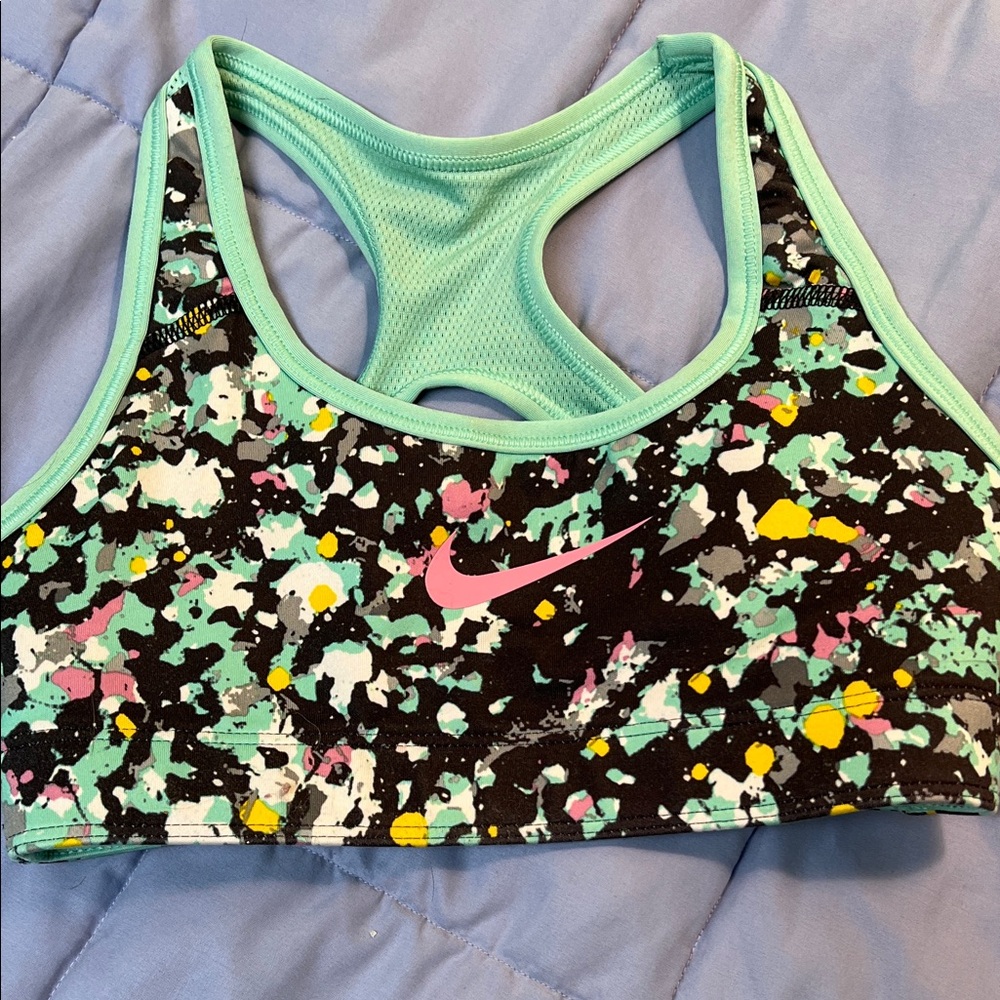 Nike youth  Medium reversible Abstract Print Sports Bra